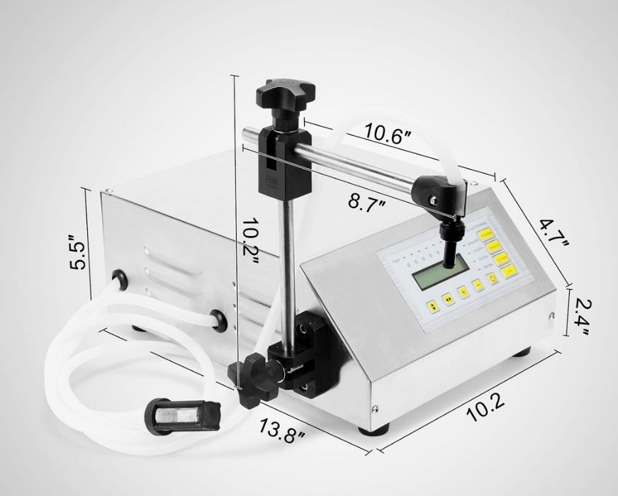 Автоматичен Дозатор за пълнене на течности в бутилки (алкохол, вино и