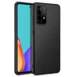 Samsung Galaxy A53 A72 A52 A52s A42 A02s / Тънък черен мат кейс