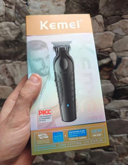 Trimmer Kemei 2299,0mm,profesionala de contur