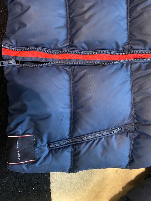 Тъмно синьо Зимно яке Tommy Hilfiger, за момче, 152см