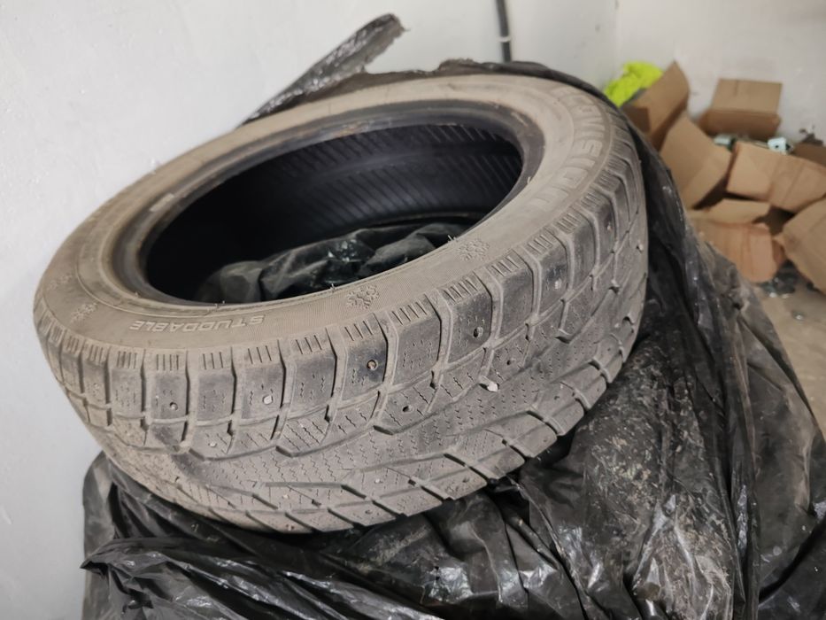 Б/у шины, зима 185, 55, 15 (10тыс) 4шт