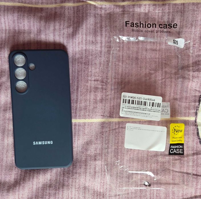 Husă silicon telefon Samsung S25,nouă