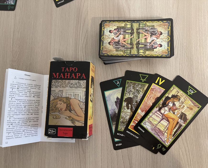 Карты Таро Уэйта и Манара
