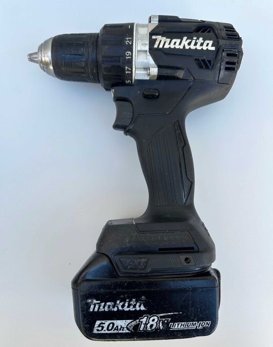 Makita DDF 484 Black Edition - Безчетков винтоверт 2x18V 5.0Ah