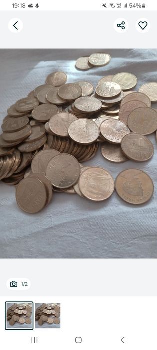 Monede 50 bani de cokectir
