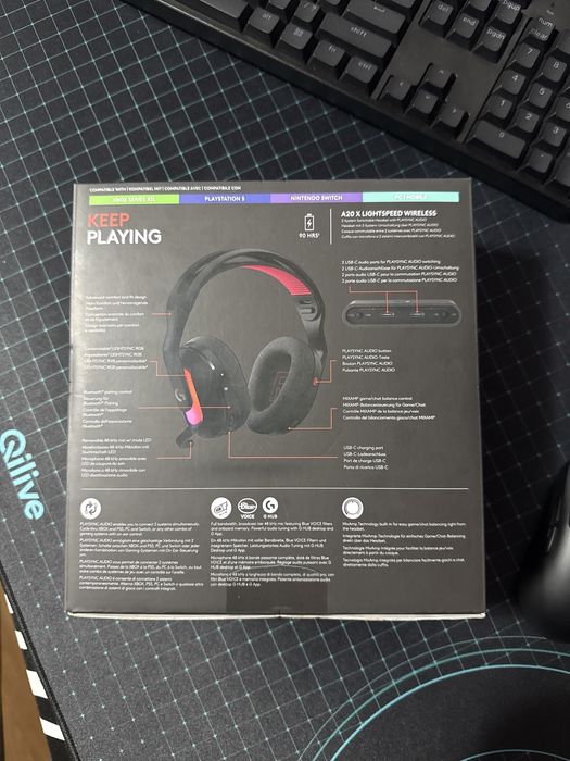 Logitech A20 X lightspeed wireless