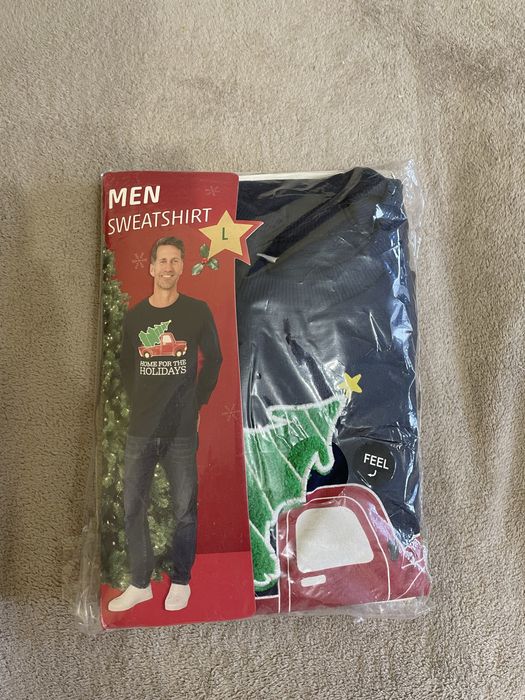 Pulovar nou Craciun barbati  marimea  M si L