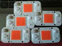 За оранжерии, за растения - LED Grow chip 50W 380-840nm. Розови и бели