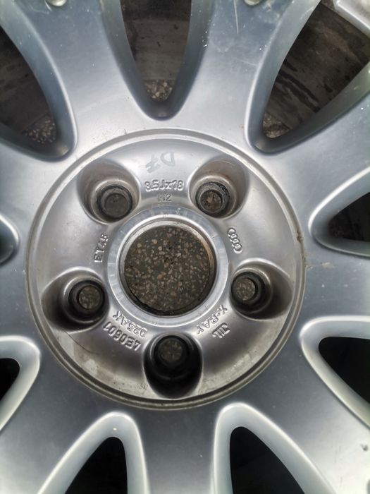 Jante Aliaj R18 Audi A4 B8 B9 A5 A6 Q3 Q5 A7 A8 Etc. 255/45R18  5x112
