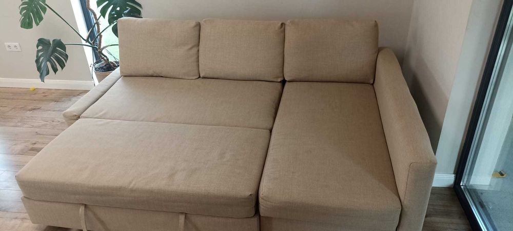 CANAPEA Ikea-Friheten se face PAT cu loc DEPOZITARE