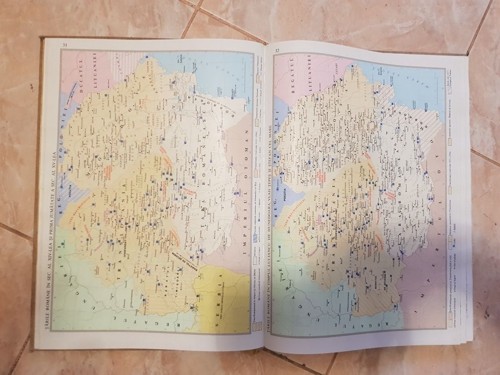 Atlas istoria romaniei