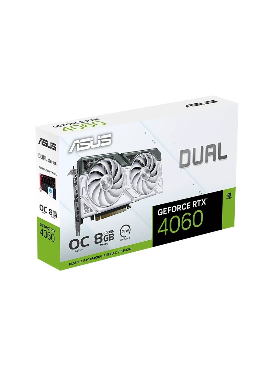 Asus RTX 4060 8gb dual white oc