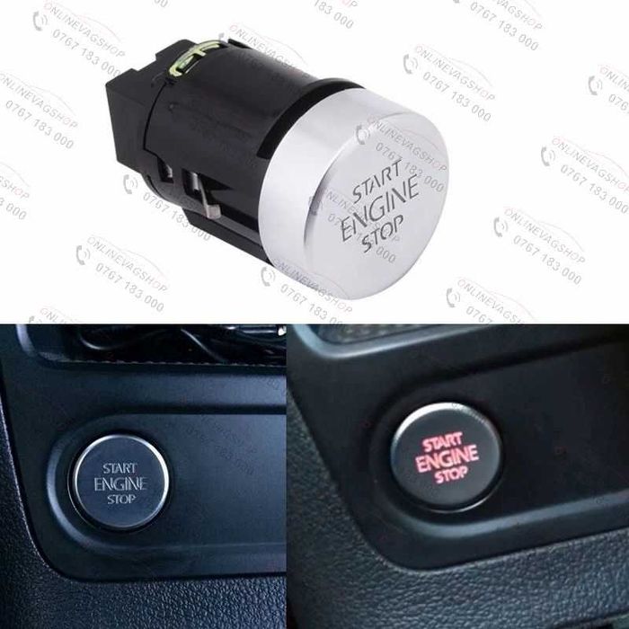Buton pornire motor Start/Stop Volkswagen Tiguan, Sharan