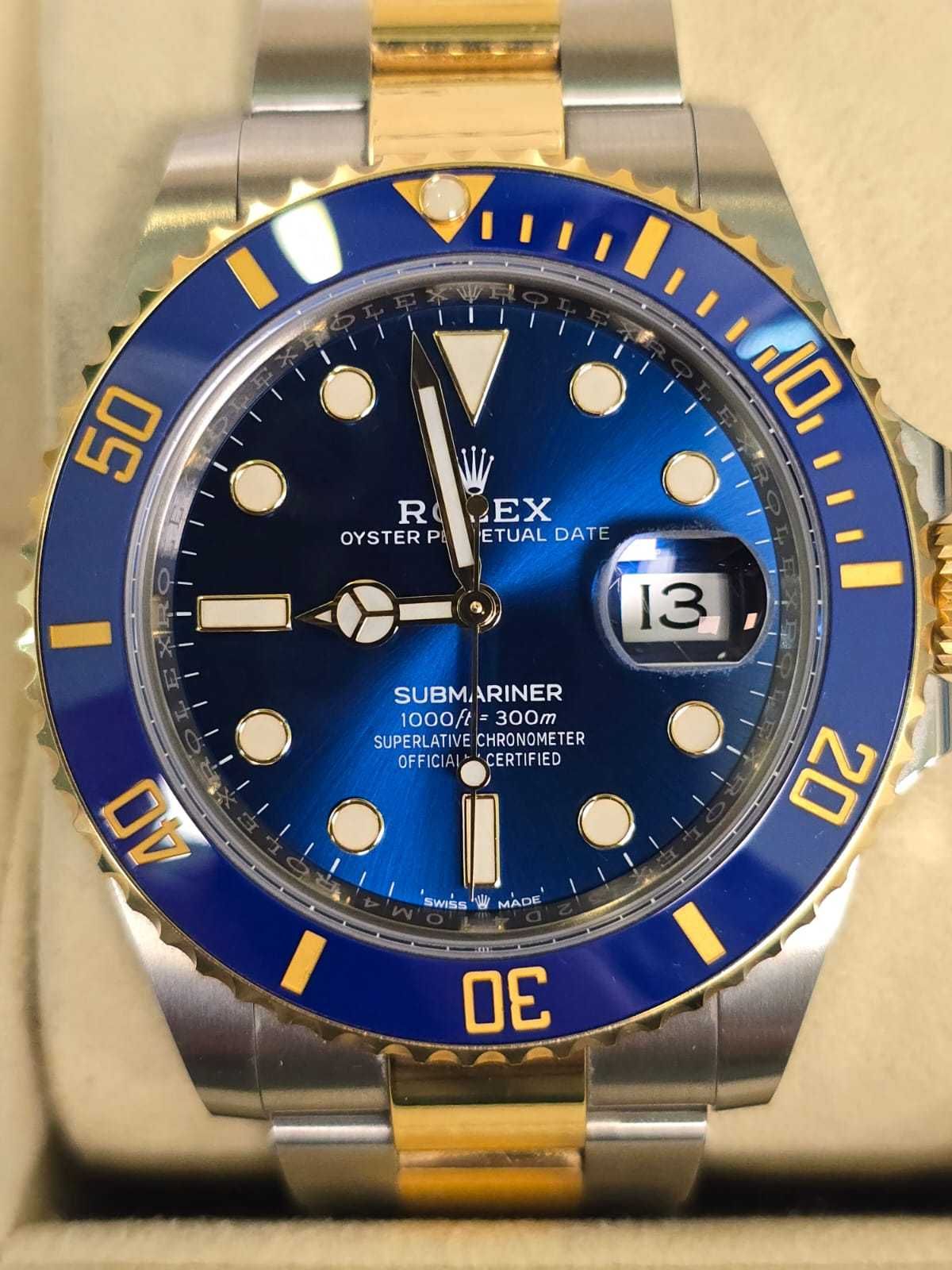 Rolex Submariner 126613LB 2022 (aur/otel) Ag27 Gara 2