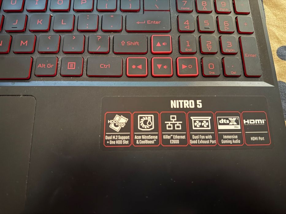 Laptop Gaming Acer Nitro 5, RTX 3050