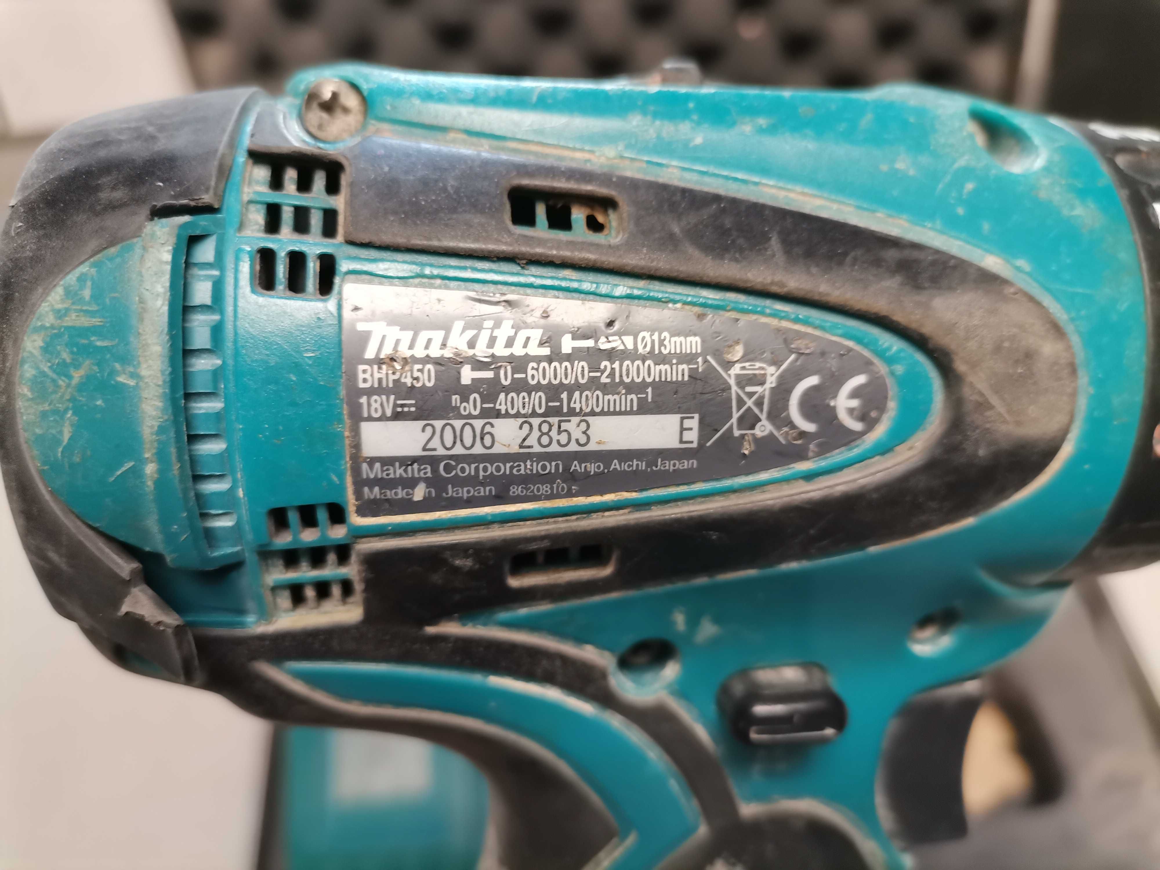 Винтоверт - Makita BHP 450 18 V li on - 24