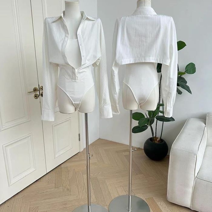 Рубашка-боди с майкой