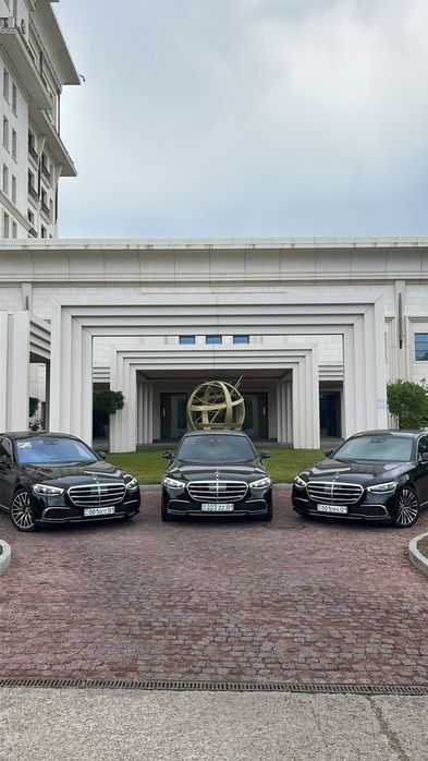 Аренда авто с водителем mercedes w223, w222, viano, vito, v class