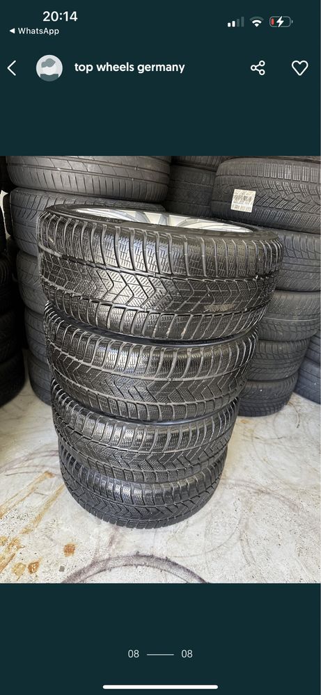 jante bmw g30 g31 5x112 anvelope top pirelli 245 45 18 oe