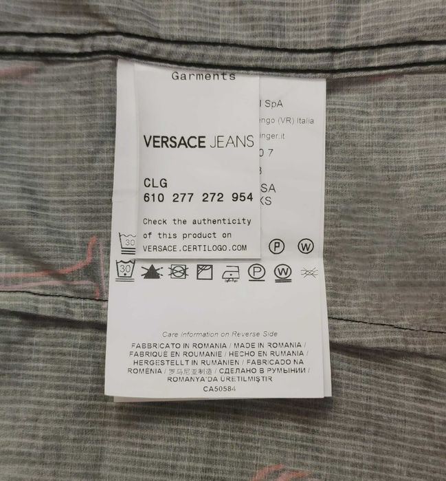 Camasa Versace Jeans Pink Palms