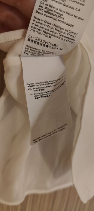 Boss cămașă din mătase S oversized stare foarte bună