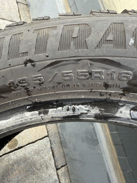 GoodYear 195/55/16 Зимни 4 бр Дот 18г