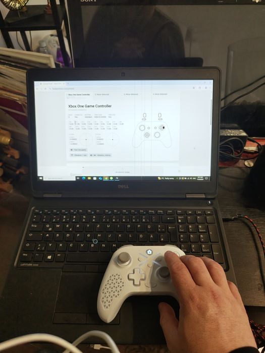 Controler cu fir rgb led compatibil Xbox one/s/x /PC