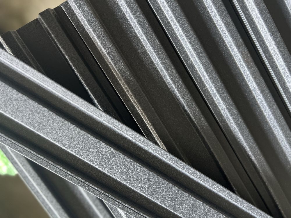 Șipcă Metalică Gri Antracit RAL7016 gri antracit fălțuită Gard Fațadă
