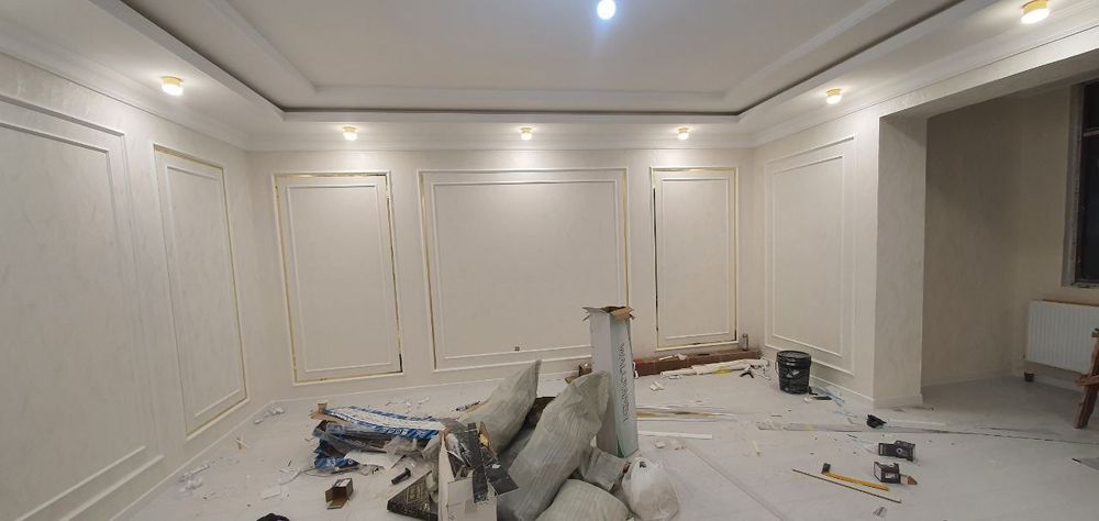 Услуга строительство.. Подрашивка отделка