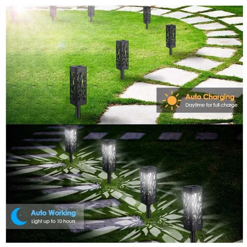 LED соларна лампа за градина