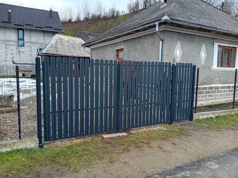 Porți garduri din fier forjat