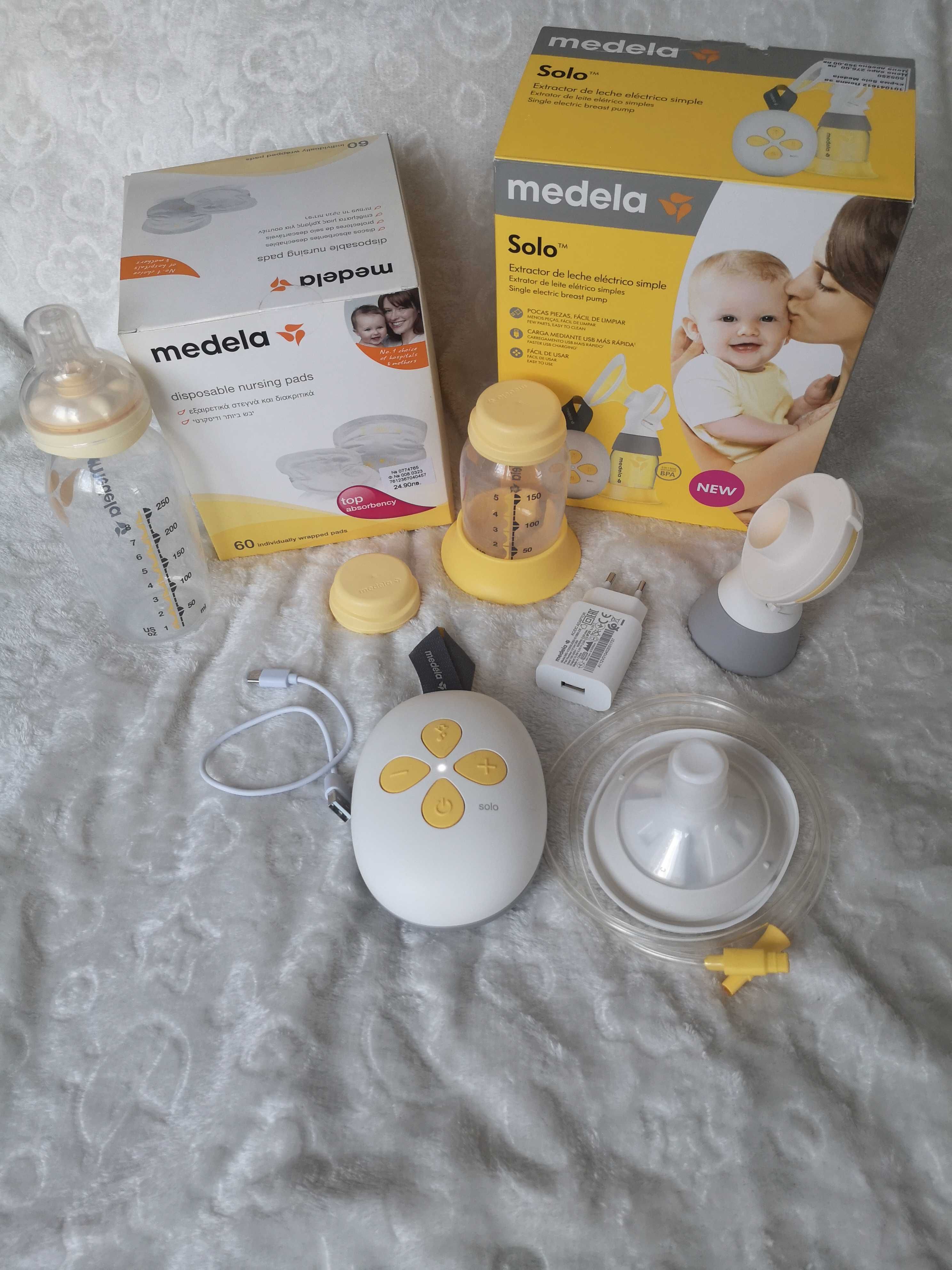 Електрическа двуфазна помпа за кърма Medela - Solo