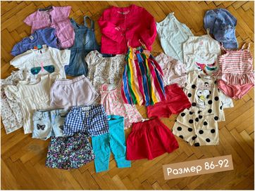 Лот детски дрехи летни дрешки лято размер 92