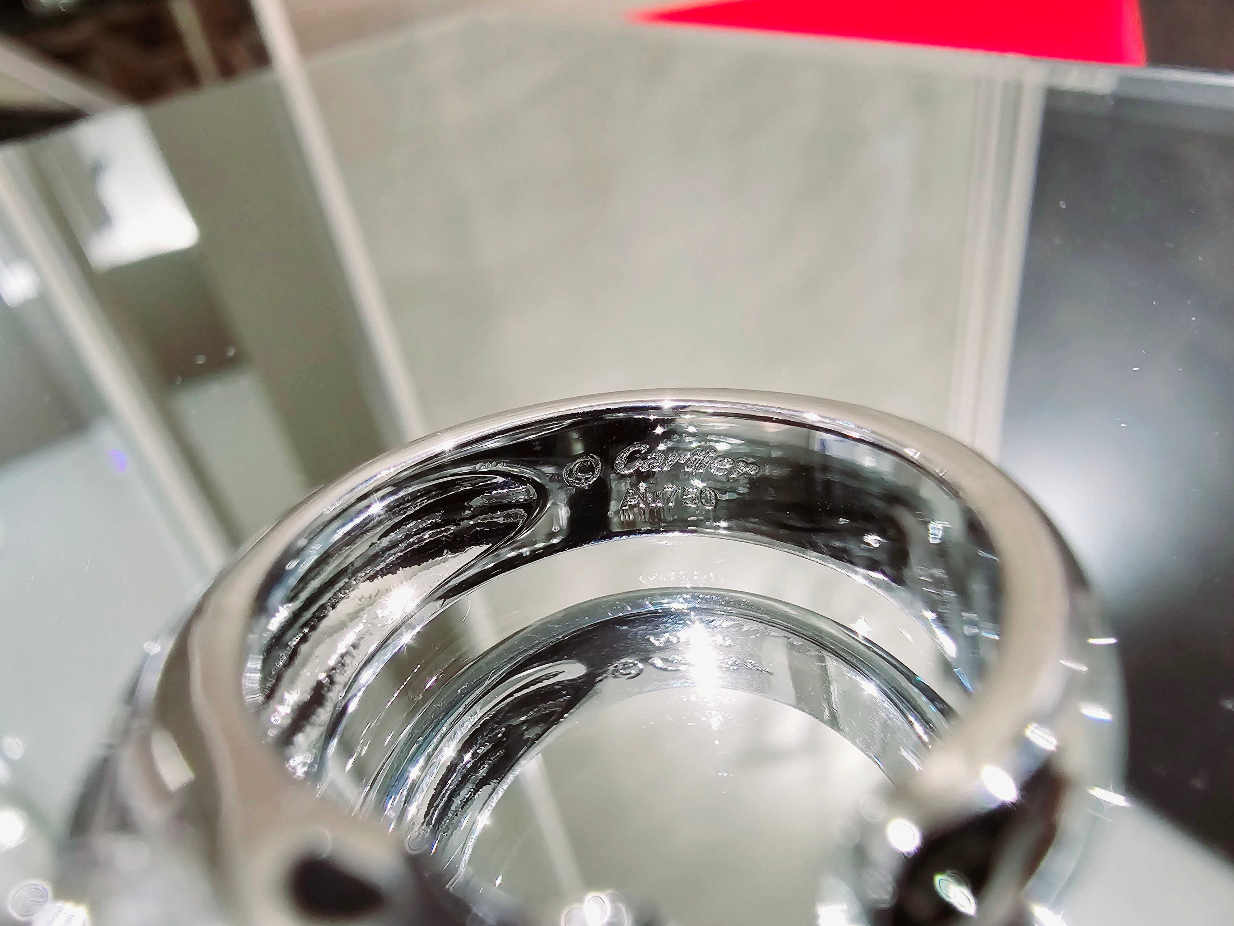 CARTIER Panthere de Cartier Silver Black Дамски Пръстен