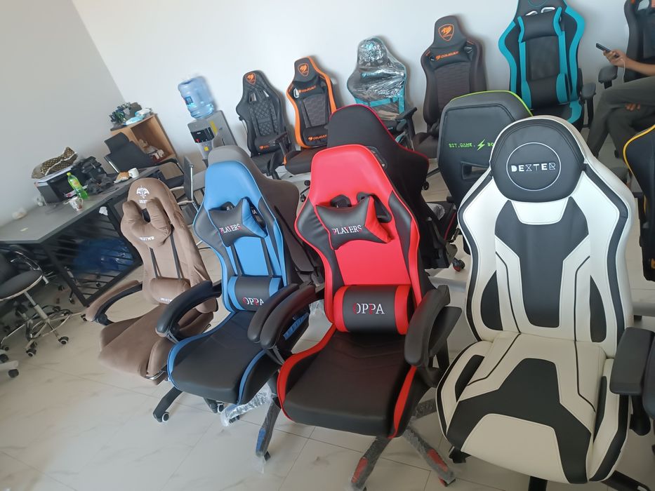 Gamer kresla , Kompuyterniy kresla , Спортивный игровые кресла со скла