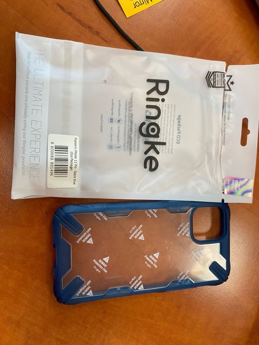 Husa Iphone 11 Pro Ringke Fusion X Military Grade protectie anti-soc