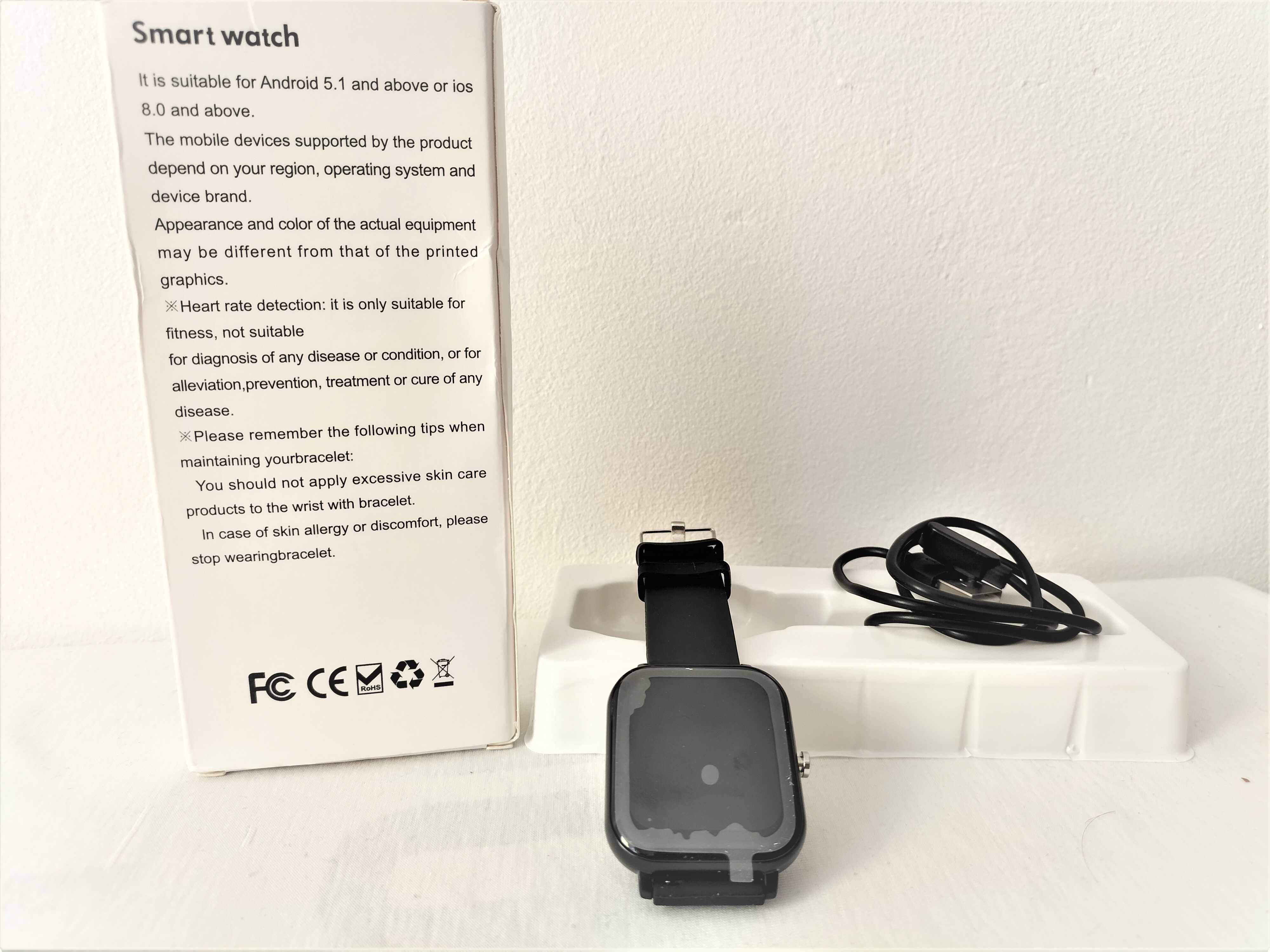 Smart watch fitness, cu multiple functii