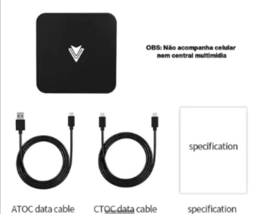 Android Auto Car AI Box,Bluetooth 5.0,Wi Fi