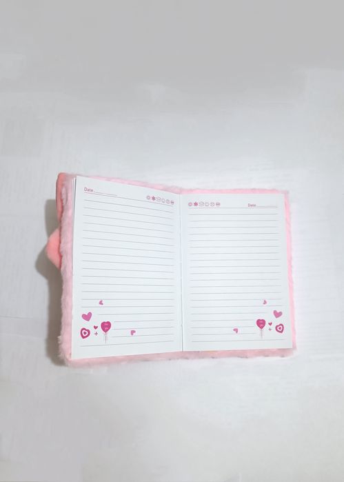 Детский меховой блокнот игрушка (лиса)