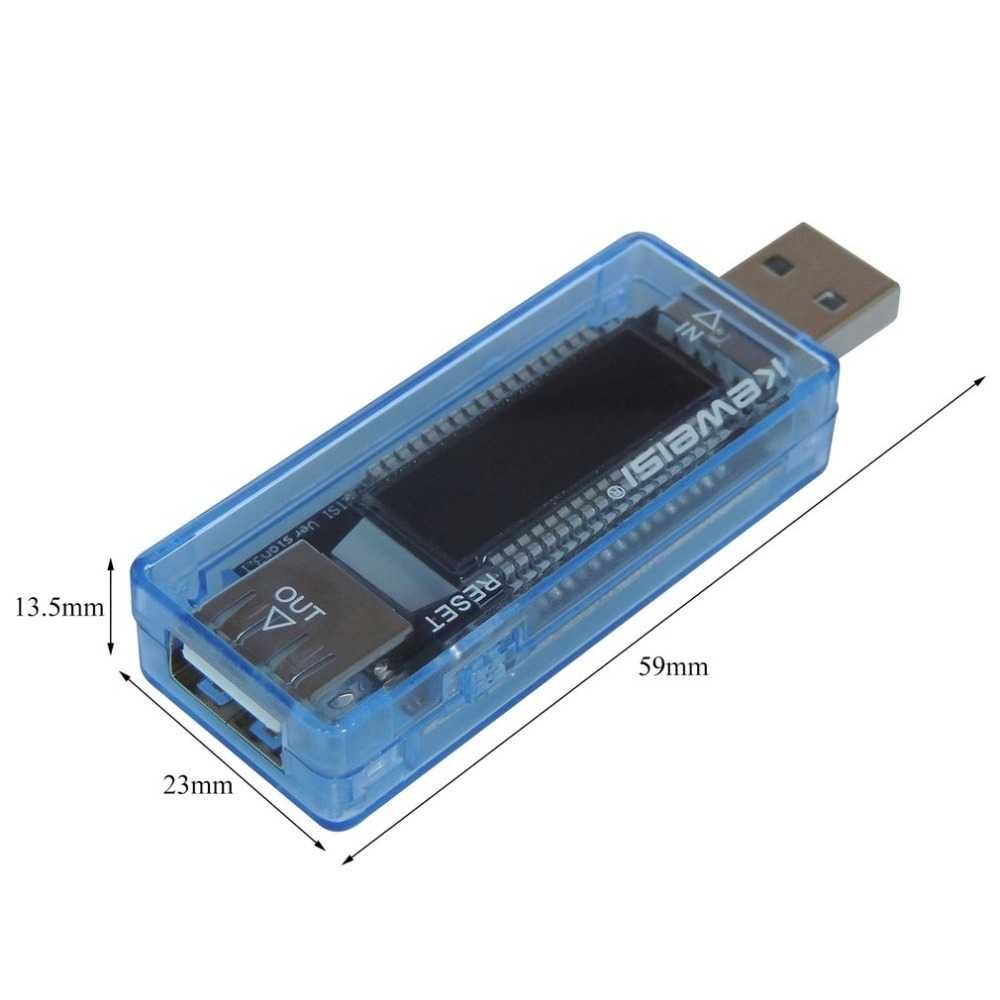 USB Тестер на напрежение, волтаж, съпротивление, капацитет на батерия