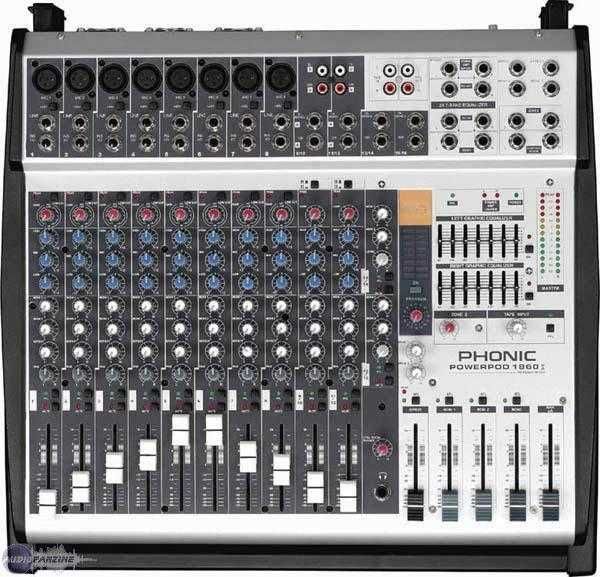 Mixer cu putere Phonic PowerPod 1860 II