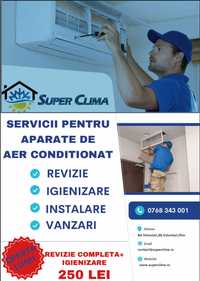 Igienizare aer conditionat Curatare & Revizie Bucuresti/Ilfov