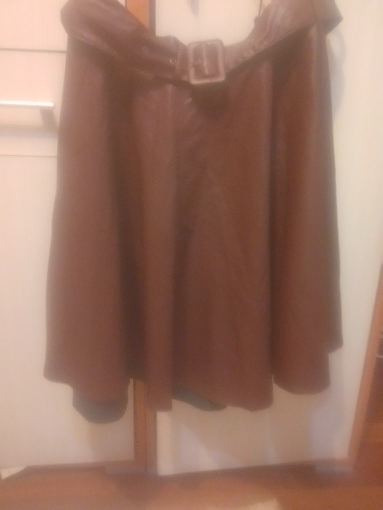 Fusta scurta imitație piele