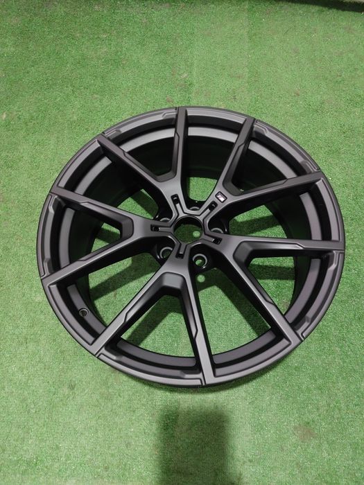 set jante 20 bmw seria 8 g14 g15 g16 m style 728 8j 9j negru mat