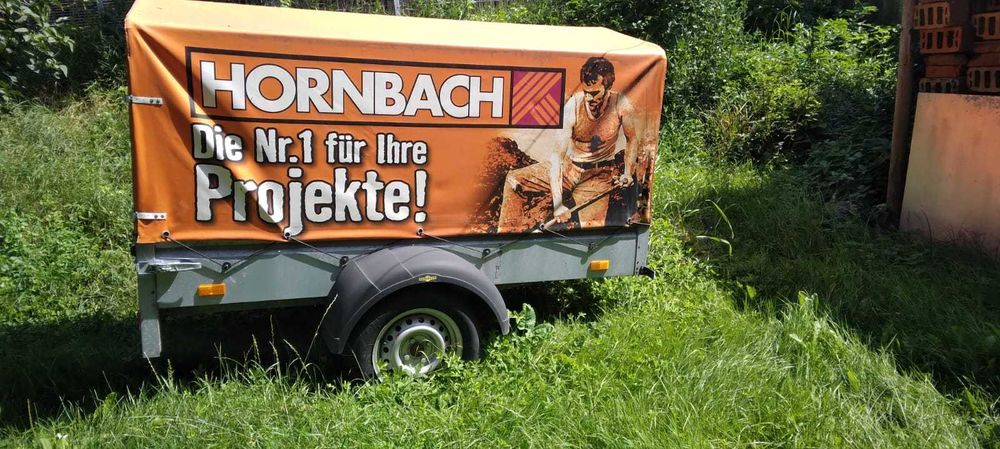 Vand remorca Humbaur 750kg inmatriculata