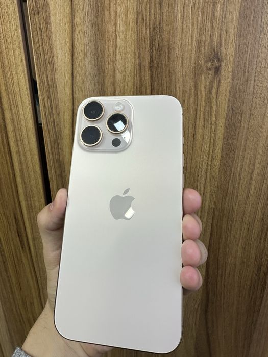 iphone 16 pro max desert 256 gb 100% 127 sikl