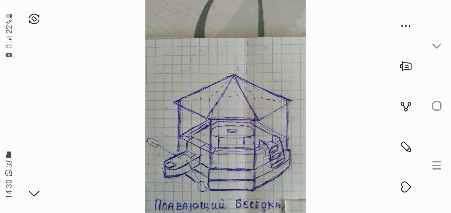 Беседки плавающие