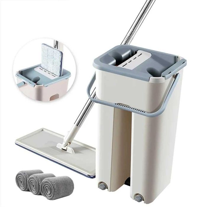 Mop Profesional, Doua Cuve, Spalare si Uscare