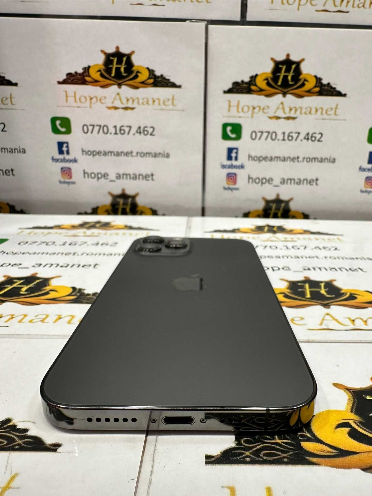 HOPE AMANET P12 - iphone 12 Pro Max Black / 256 GB / Baterie 88%