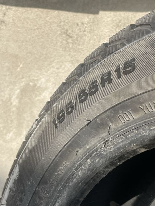 Зимный шины липучка р15 195/55/15